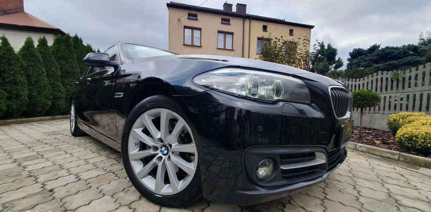 BMW Seria 5 cena 65800 przebieg: 220000, rok produkcji 2015 z Ryglice małe 631